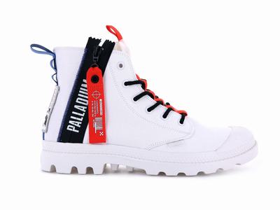 Botas Palladium PAMPA HI TICKET TO EARTH Hombre Blancas | Costa Rica-01387